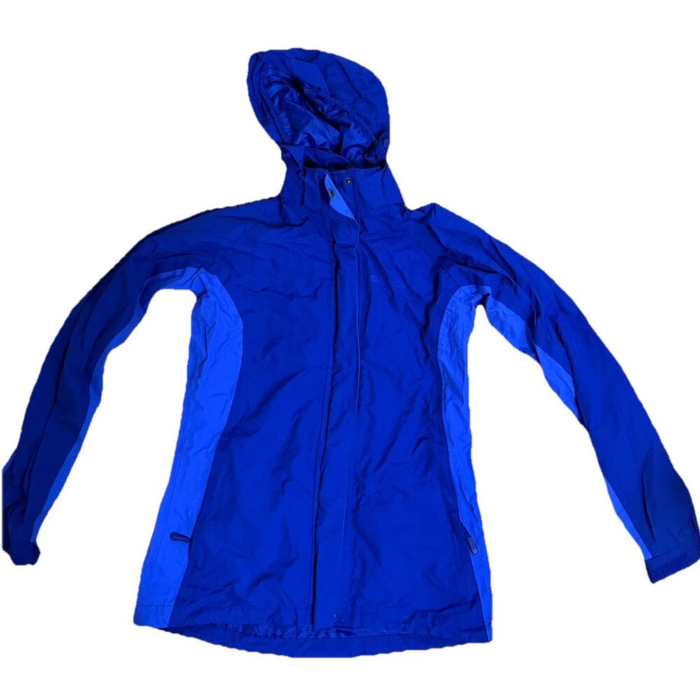 MOUNTAIN WAREHOUSE Women’s Hooded Breeze Waterproof Purple Rain Jacket Size 2